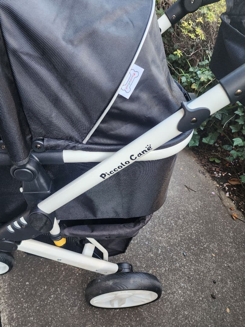 美品Piccolo Cane　タント3　ペットカート 黒