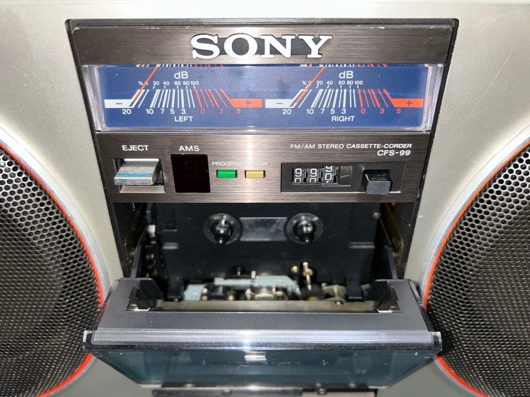 【美品】SONY ソニー CFS-99 ラジカセ