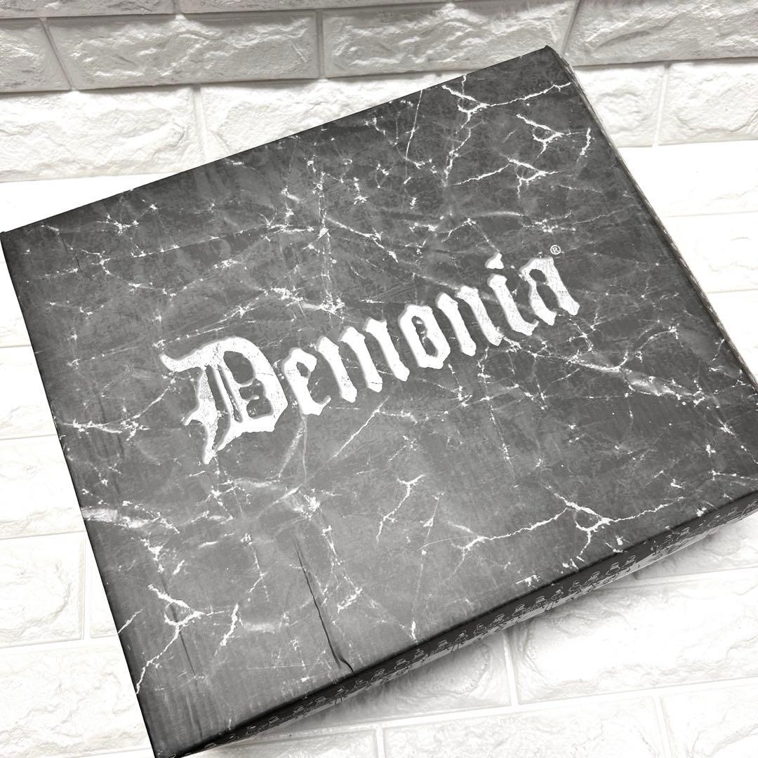 え*る様 新品未使用⭐️ Demonia デモニア 厚底スニーカー ブーツ 黒2
