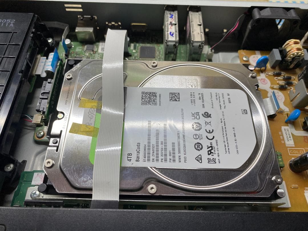 REGZA DBR-T1007 4TB HDD ブルーレイレコーダー