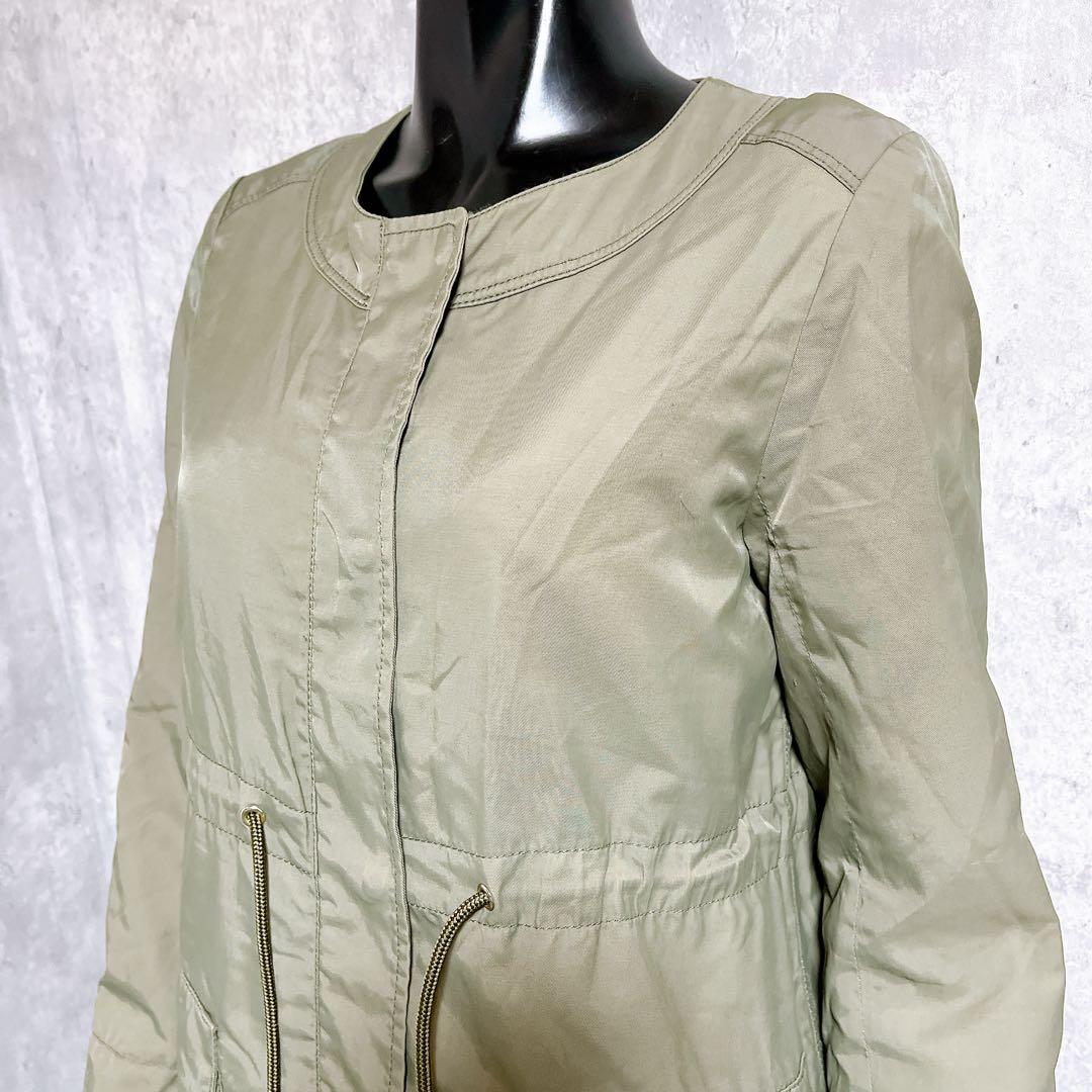 [Spick and Span] モッズコート ミリタリー ライナー付き 裏起毛