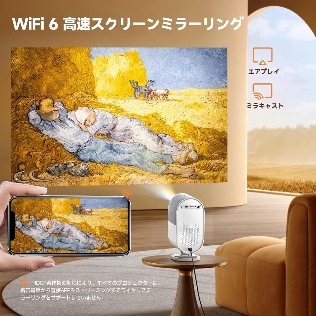 【開封済み・未使用】iWiMiUS　プロジェクター　K11　Dolbyオーディオ