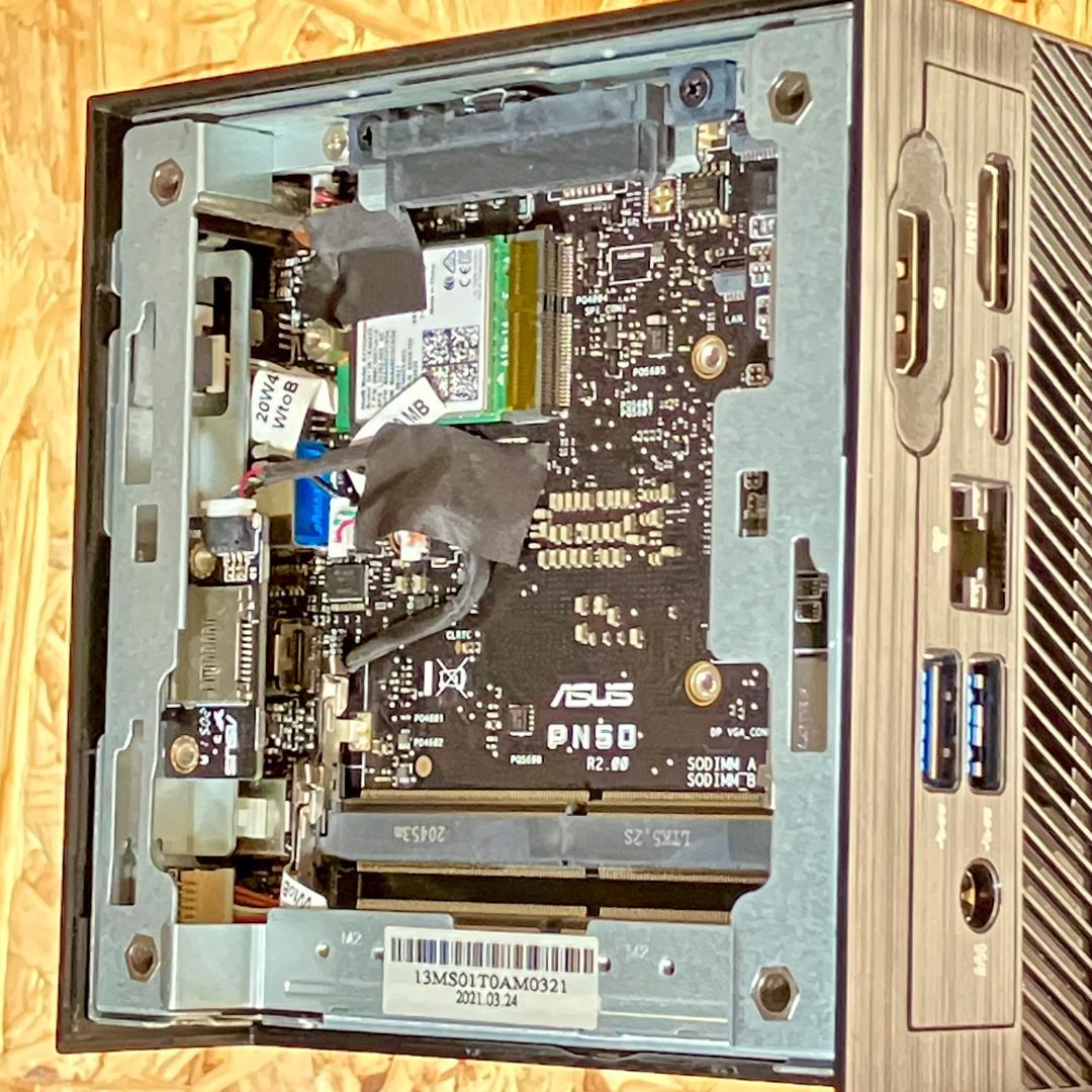 【中古】ASUS / ミニPC / ベアボーン / PN50-BBR026MD