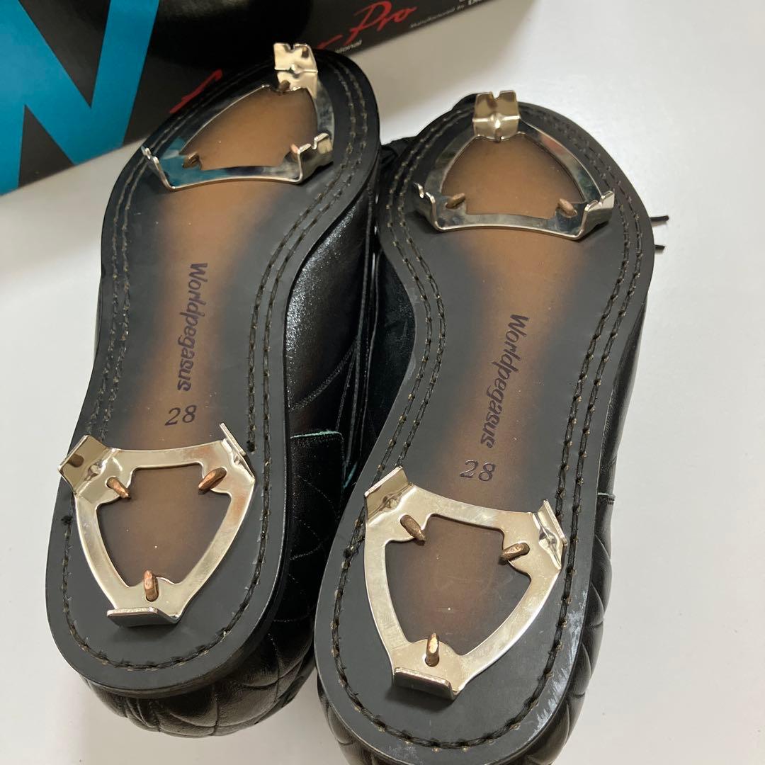 未使用 ワールドペガサス 本革 野球スパイク 28.0cm デッドストック品