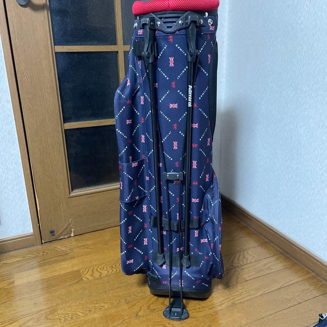 Admiral アドミラル ネイビー ゴルフバッグ・キャディバッグ