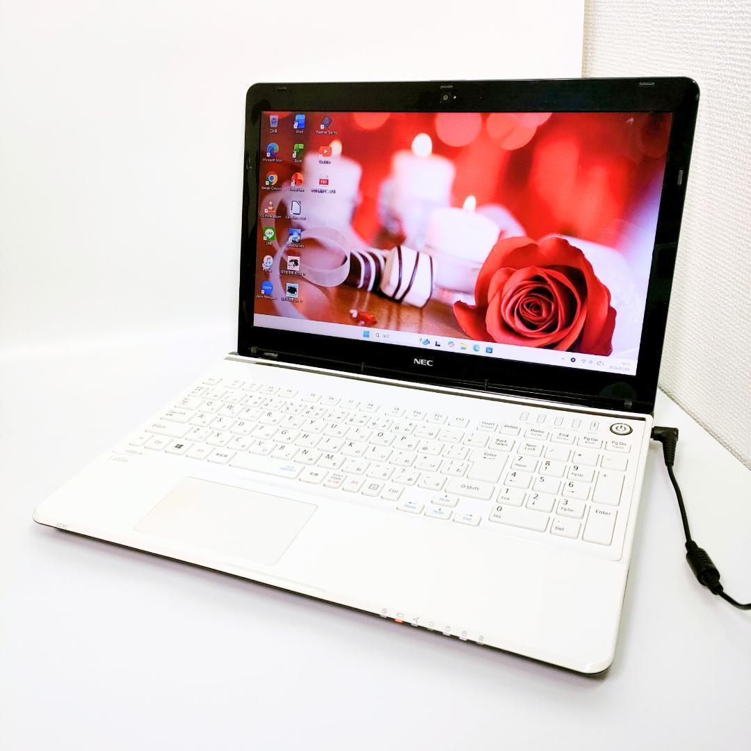 Corei7✨️16G/Windows11/SSD/NECノートパソコン/DVD