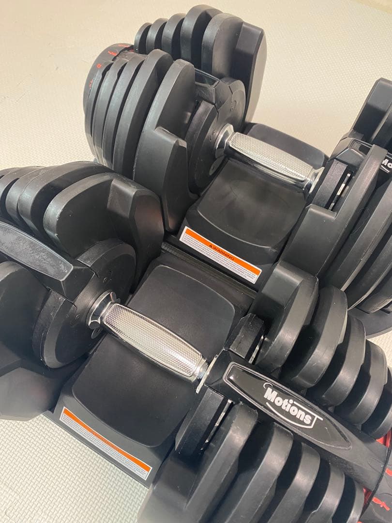 【セット売り①】モーションズ　可変式ダンベル 40kg 2個セット