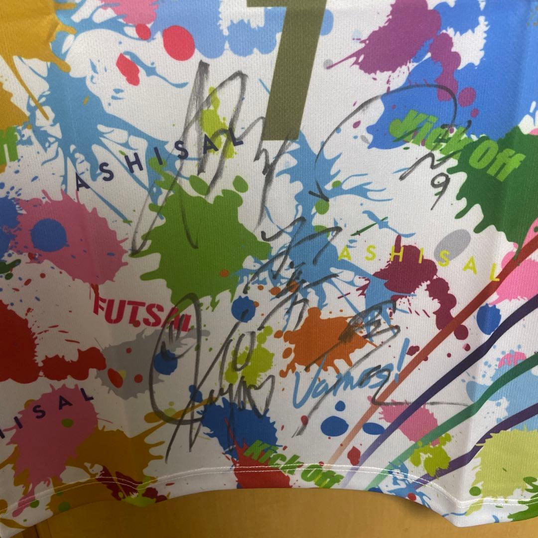 S*Y様 期間限定セール‼️あしざるfc TSUBASA 7 サイン入りシャツ1