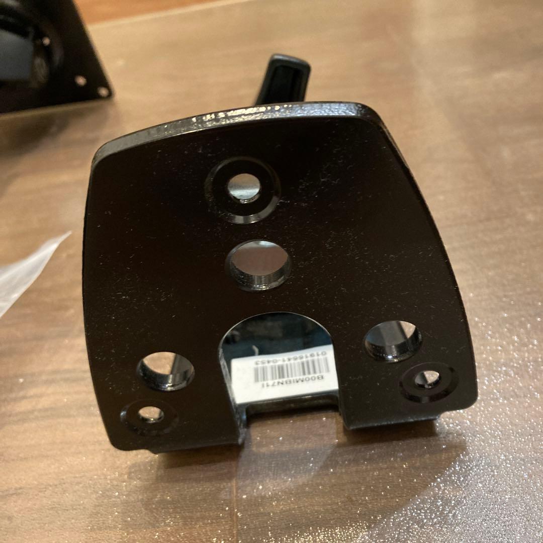 Amazon baiscs ブラック デュアルモニターアーム