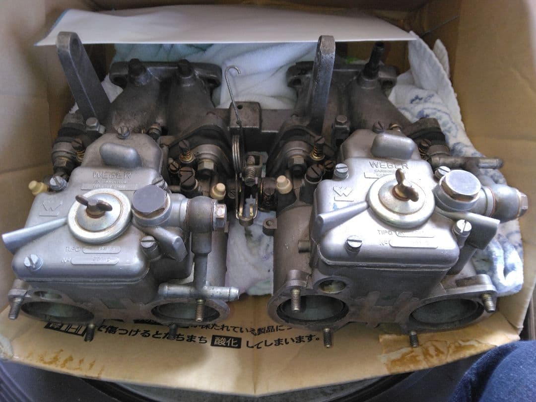 ウェーバーキャブレター 2個セット