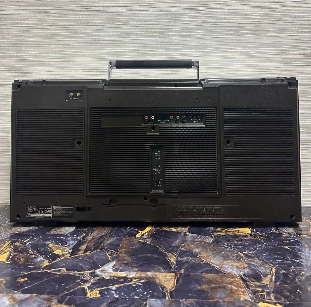 内蔵ブルーツゥース変更可能シャープ SHARP GF-1000ラジカセ　ラジオ