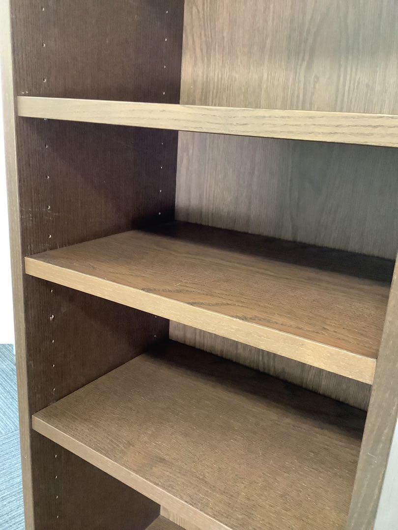 【直接引取限定】7段木製本棚 イケア Billy 棚板高さ調整可 高さ202cm