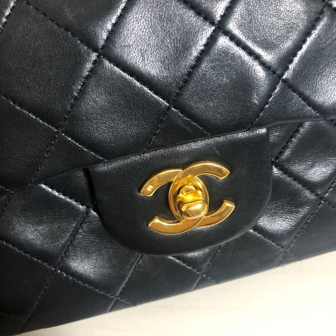 CHANEL マトラッセ　ラムスキン