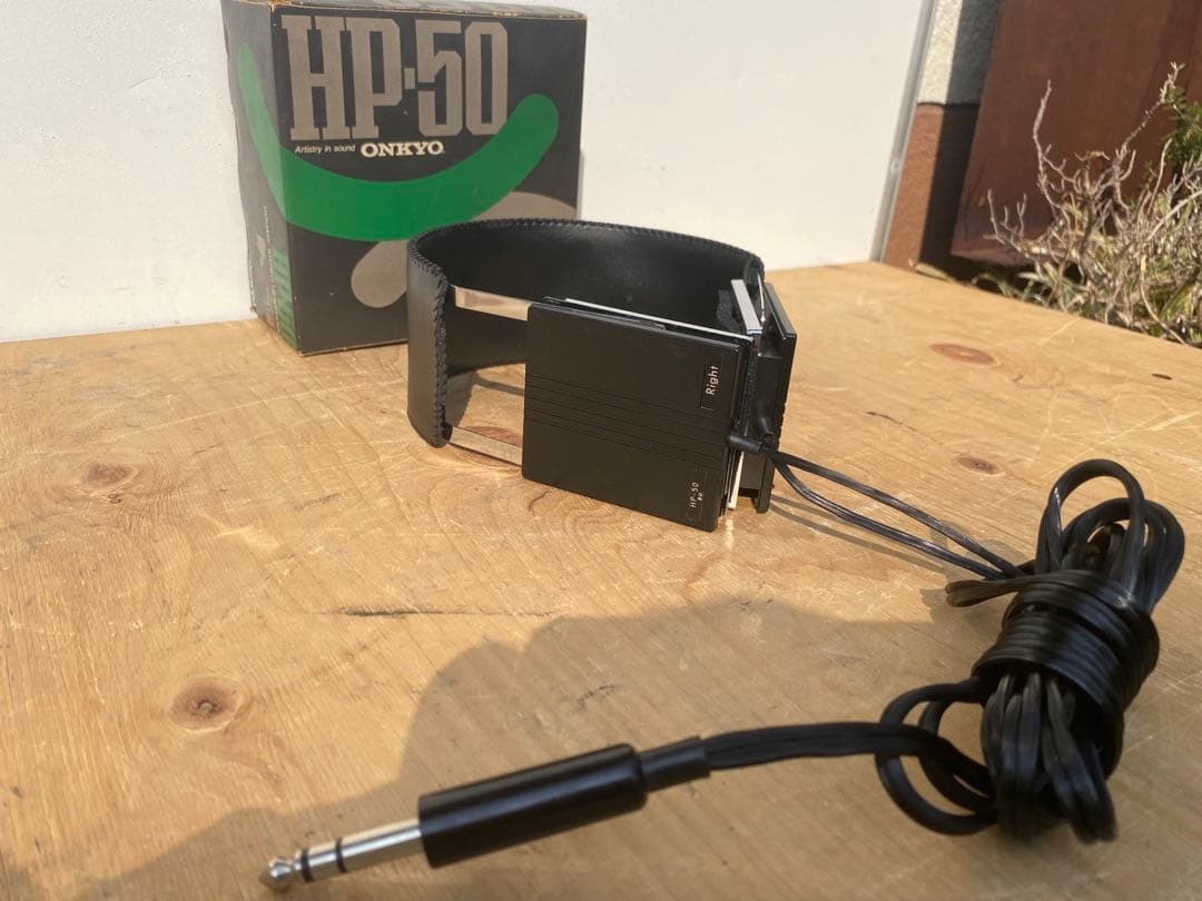 onkyo hp-50 ヘッドフォン 本箱　美品　中古品