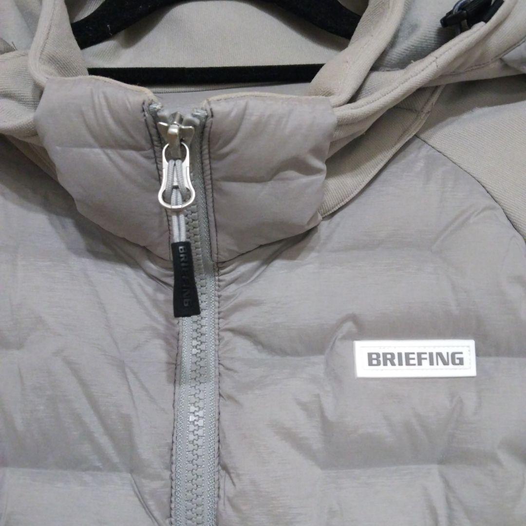 s*0様 BRIEFING フード付きグレージャケット