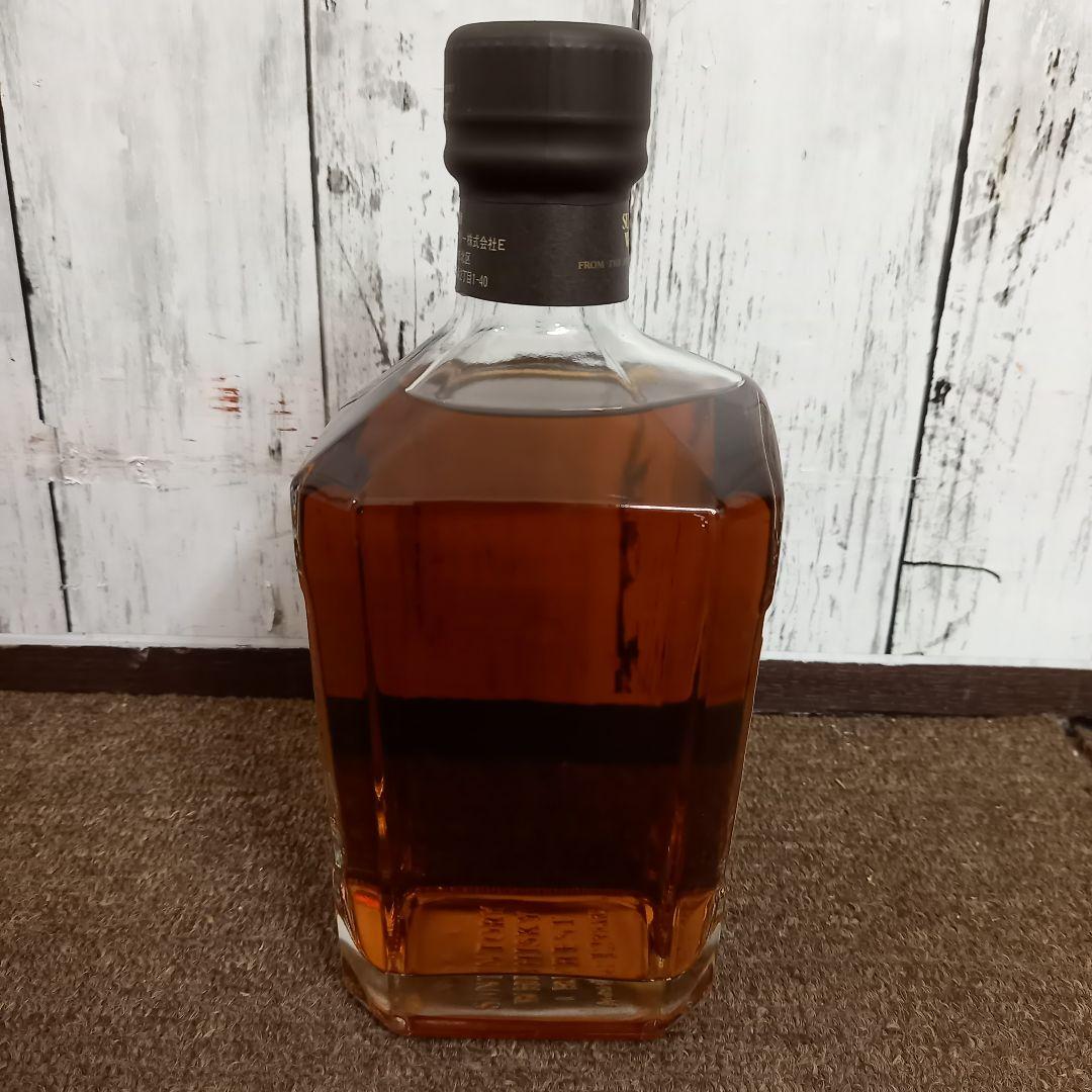 【未開封】サントリーウイスキー CREST 12年 初期ボトル 黒キャップ