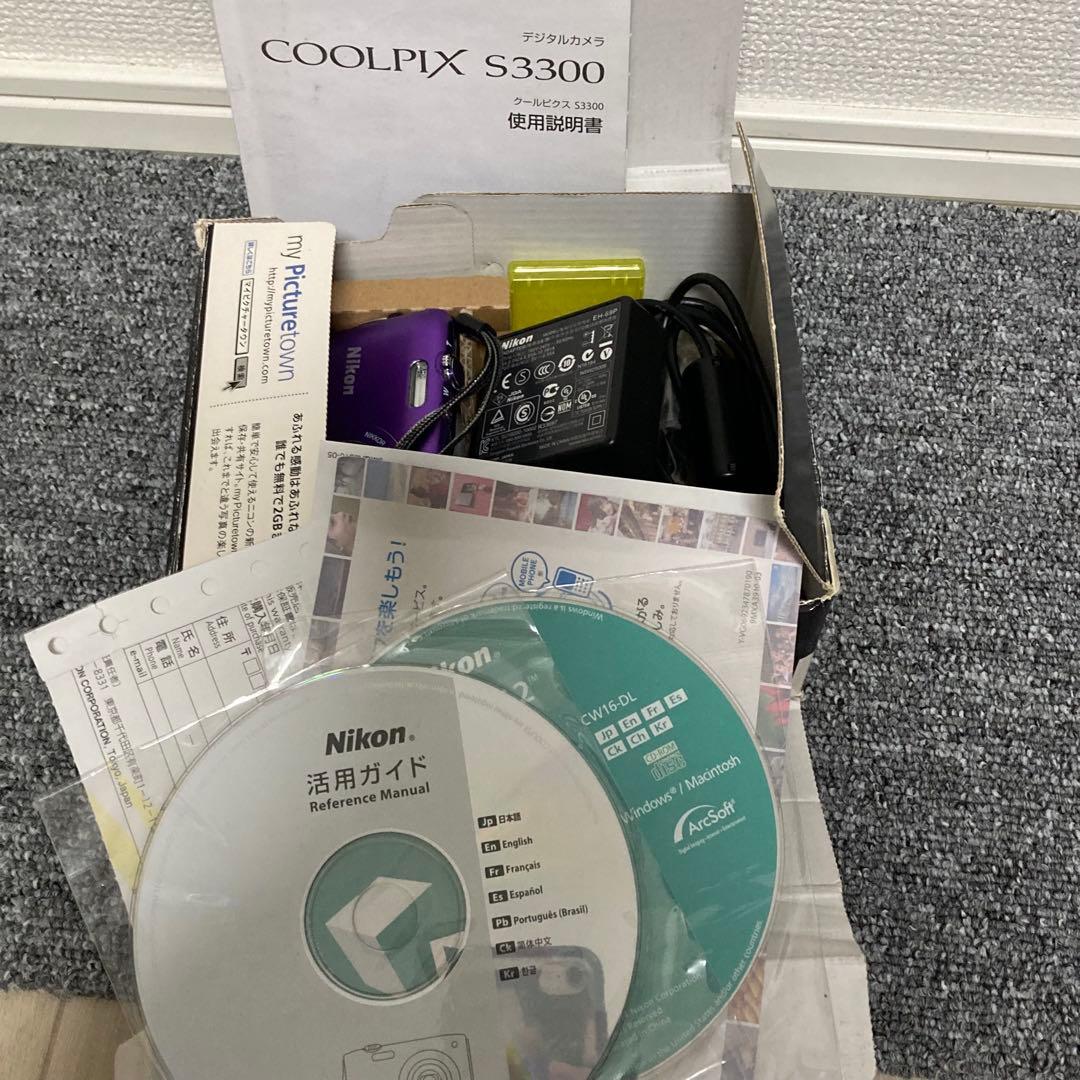 Nikon COOLPIX S3300パープル