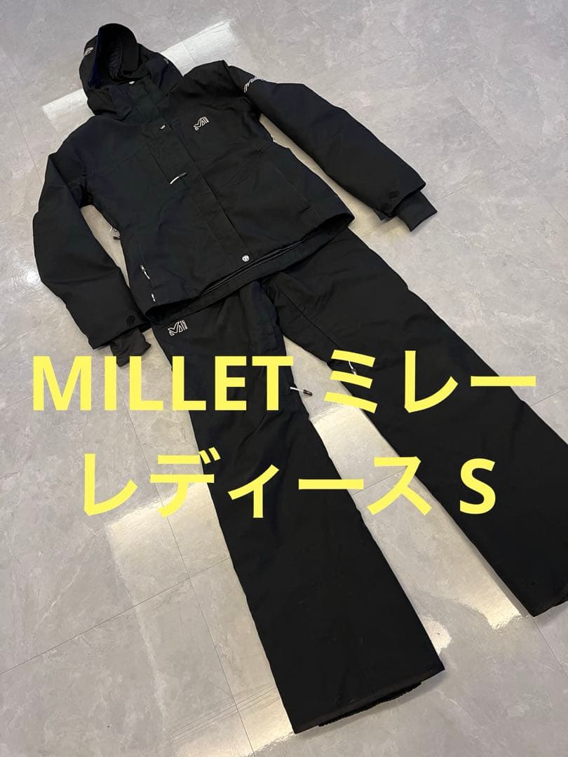 MILLET ミレー レディース S 　スキーウェア　上下セット スノボウェア