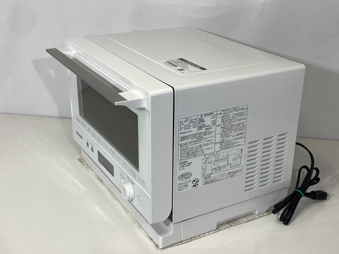 SHARP　オーブンレンジ　RE-WF182-W 2022年製