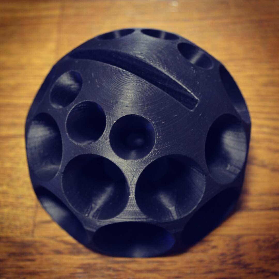 【展示用】スマホ用無指向性ドームスピーカー（リフレクター）