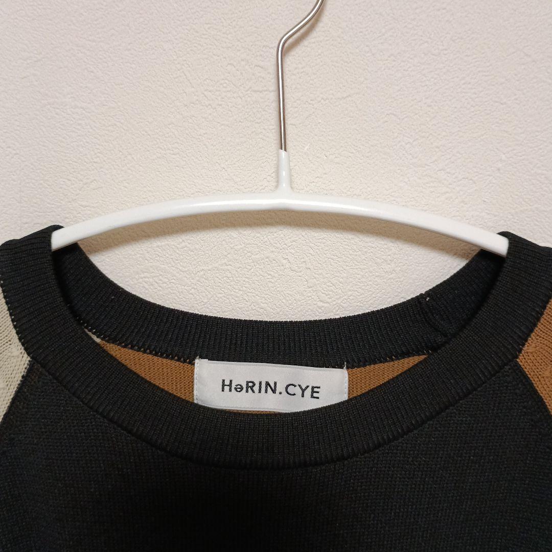 【ヘリンドットサイ】Pocket boyfriend 3 バイカラー　長袖