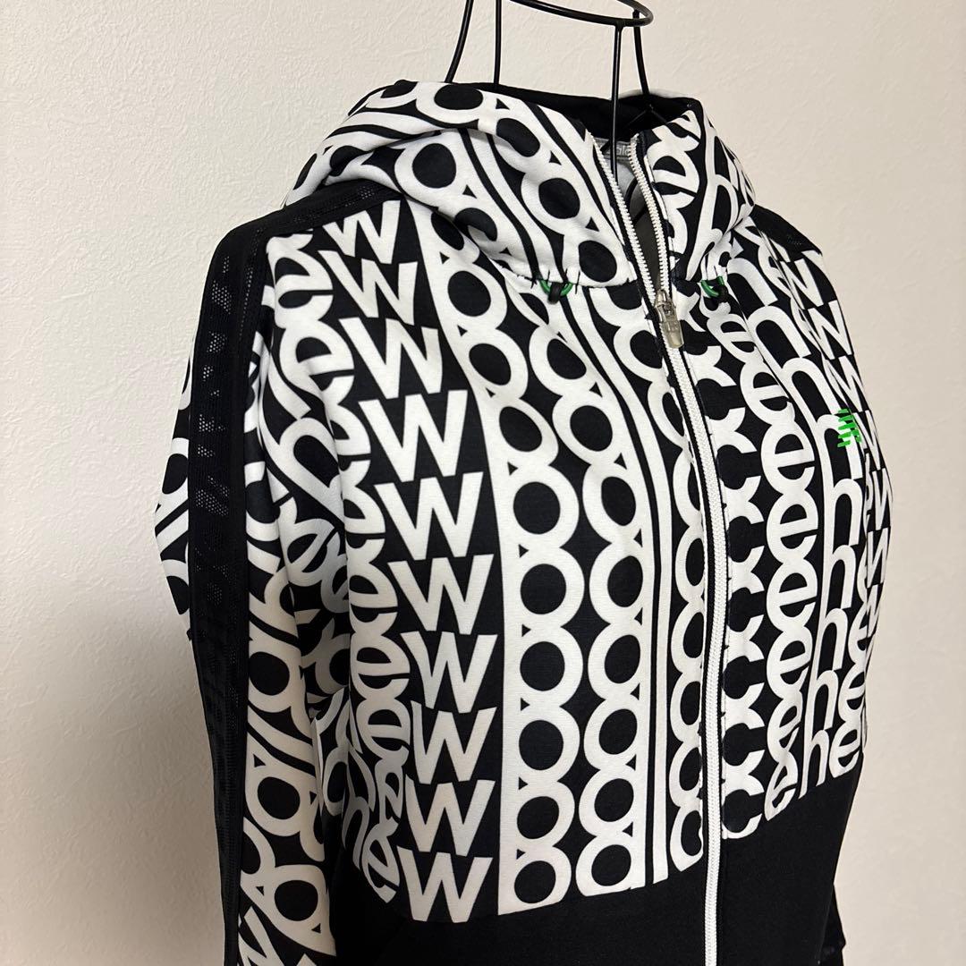 R 美品✨NEW BALANCE ロゴプリントジャケットM