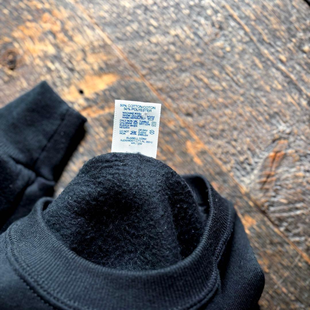 80s USA製　ジャージーズ　ラグランスウェット　ピエロスパンコール刺繍XL.