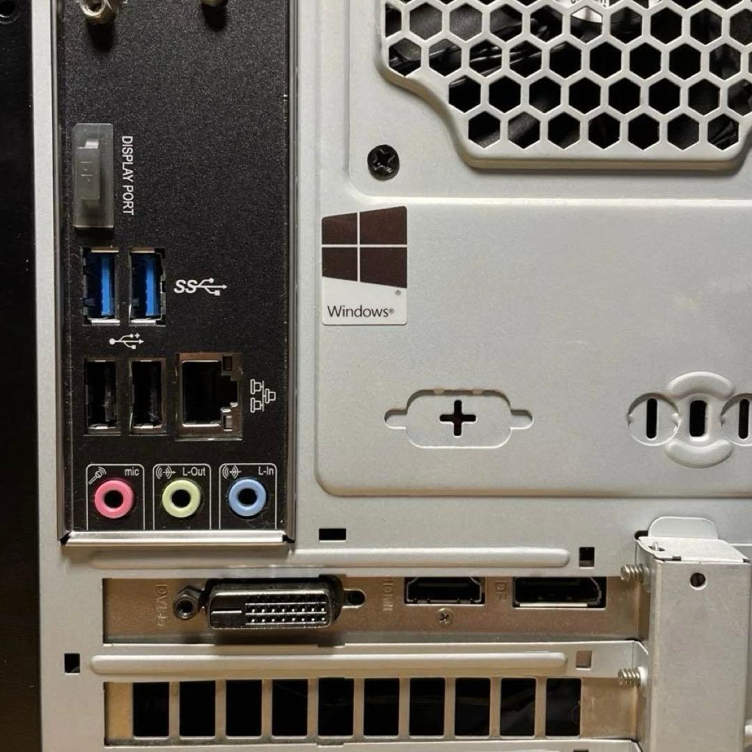 Iiyama デスクトップPC GTX1050 事務作業、軽いゲーミングに