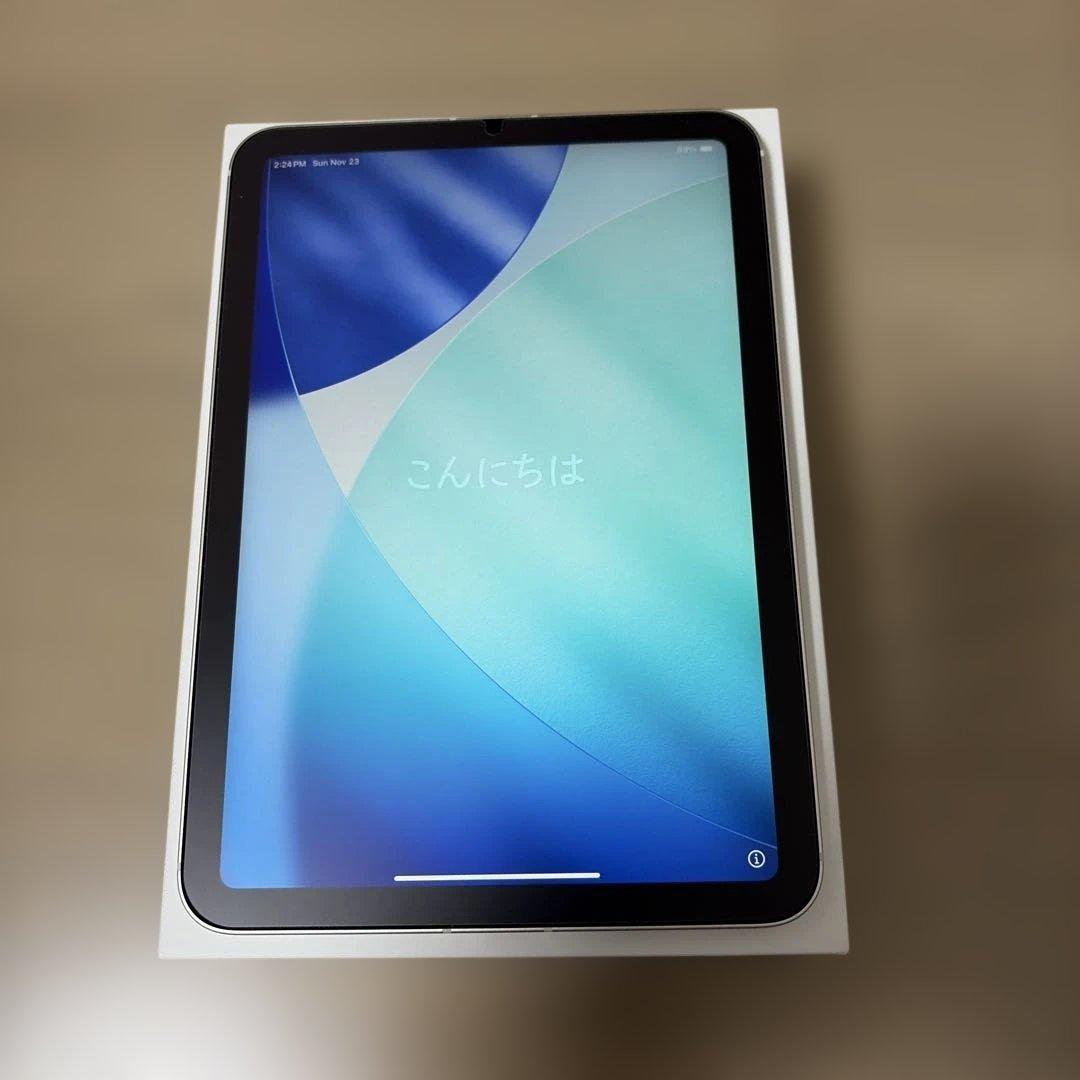 iPad mini 6 64GB Wi-Fi+Cellurar スターライト