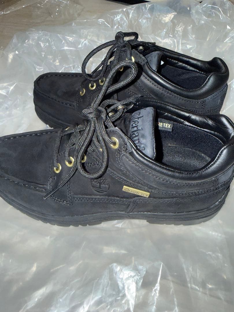 timberland ヘリテージ GTX モックトゥ ミッド ブラック25cm