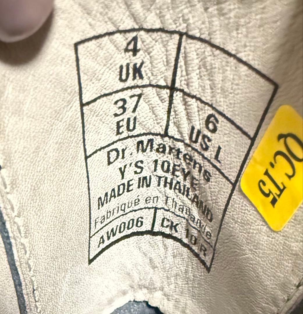 希少 Y's×Dr.Martens ヨウジヤマモト 10EYE 10ホール