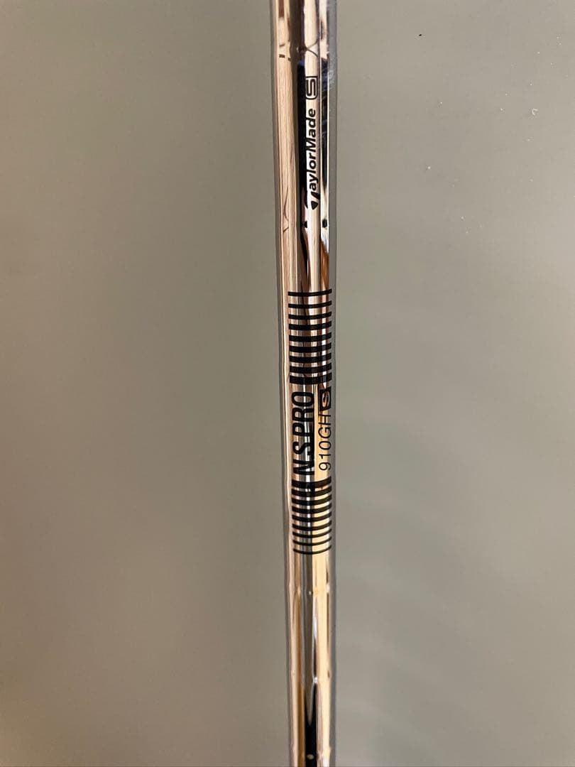 新品 テーラーメイド #9S Qi アイアン スチールシャフト NSPRO910