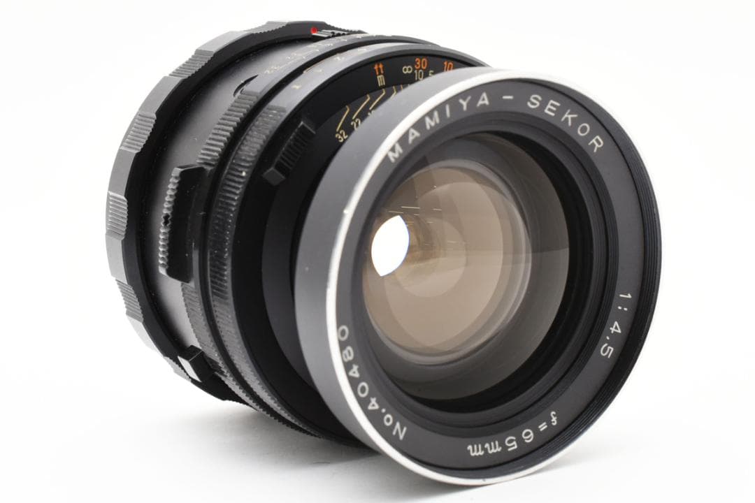 【美品】Mamiya Sekor 65mm f4.5 マミヤ レンズ #D08