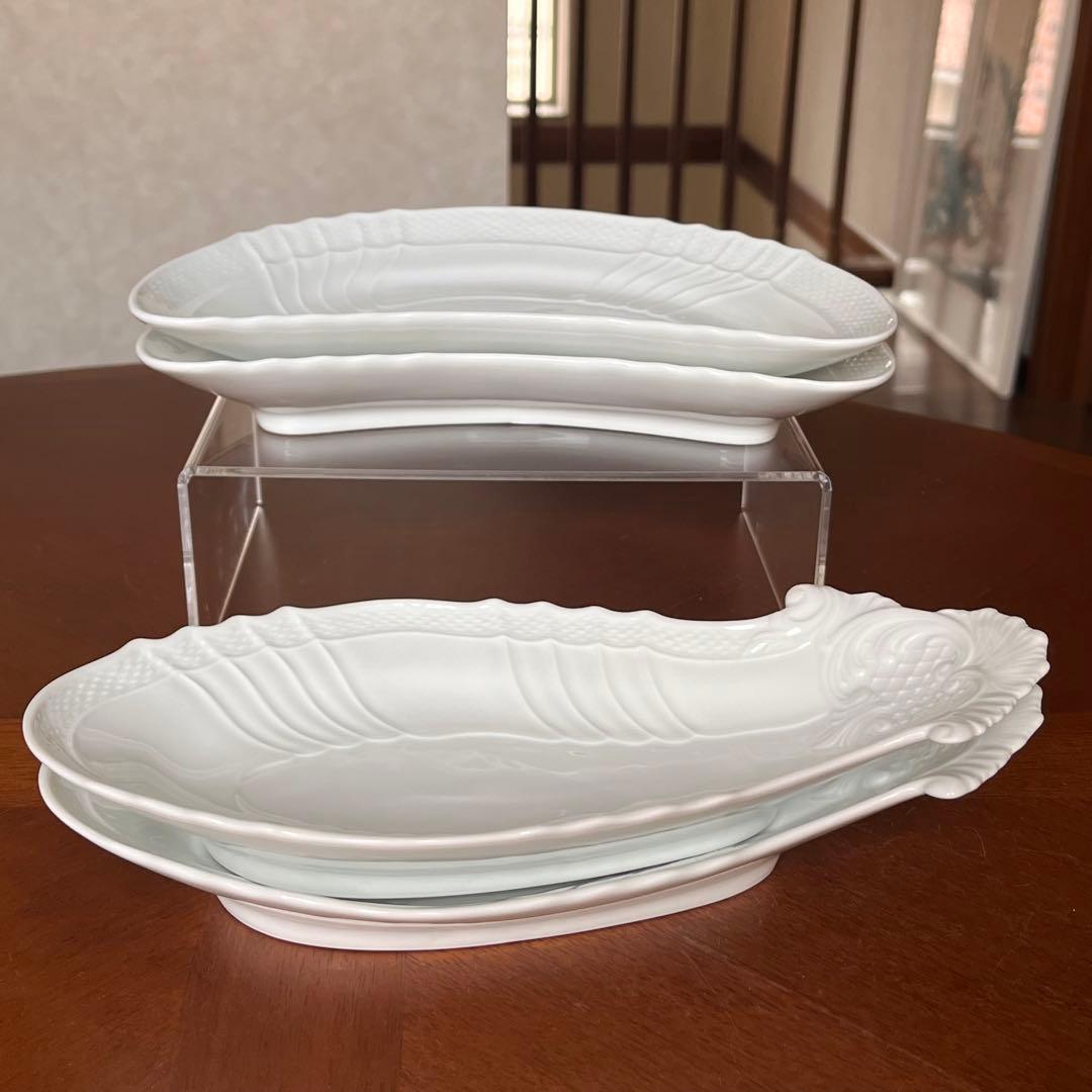 【美品】リチャードジノリ★ベッキオホワイト★おまとめ4枚