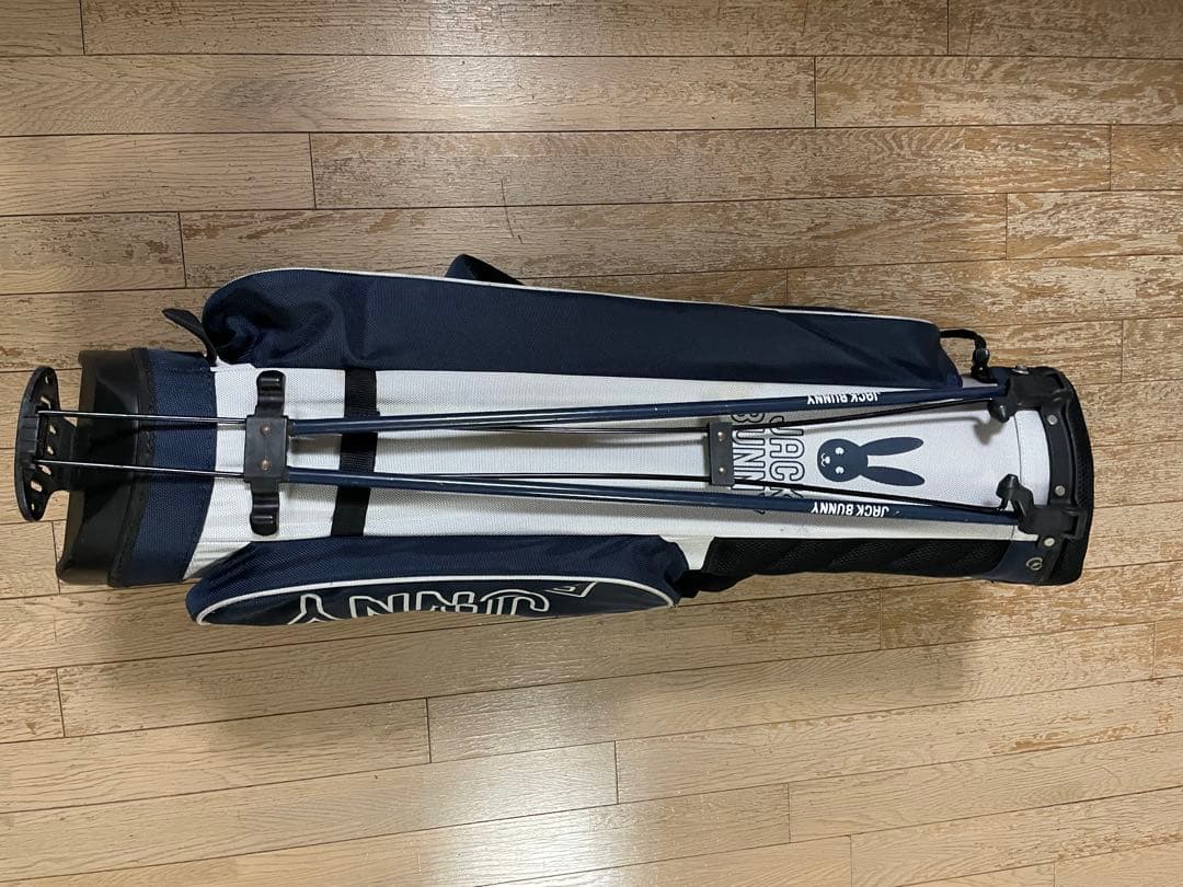 JACK BUNNY キャディバッグ ネイビー