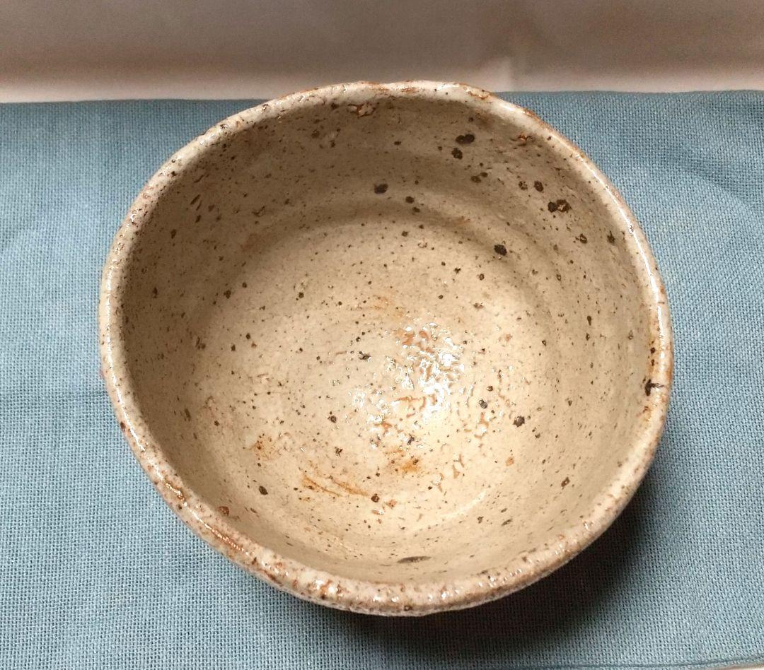 【西岡小十】唐津焼 唐津茶碗 共箱 共布 栞