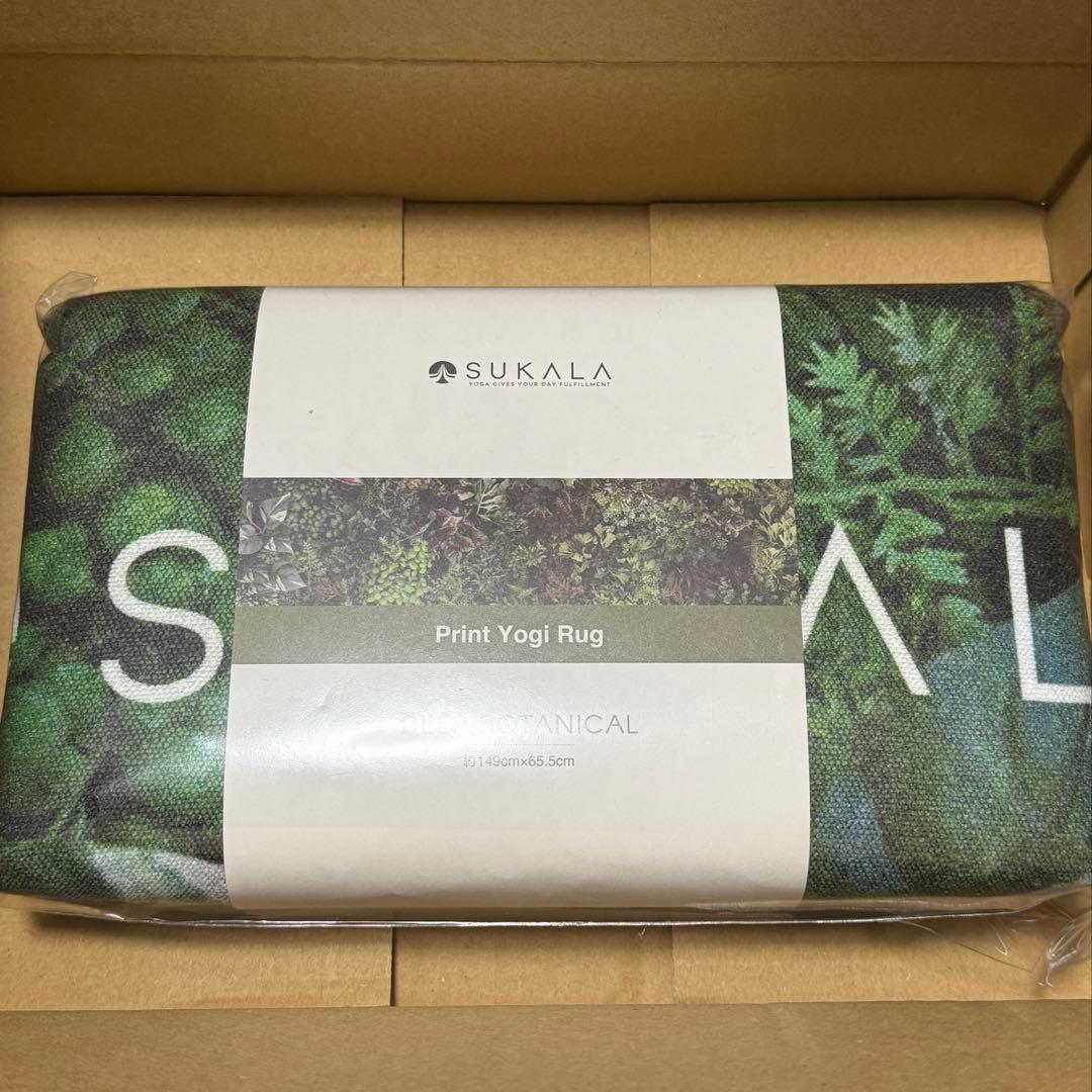 sukala プリントヨギラグ ディープボタニカル ヨガマット ラバ LAVA