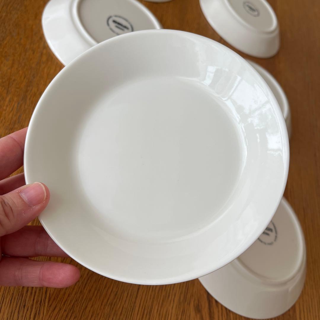 イッタラ　ティーマ　ホワイト　15 美品　6枚