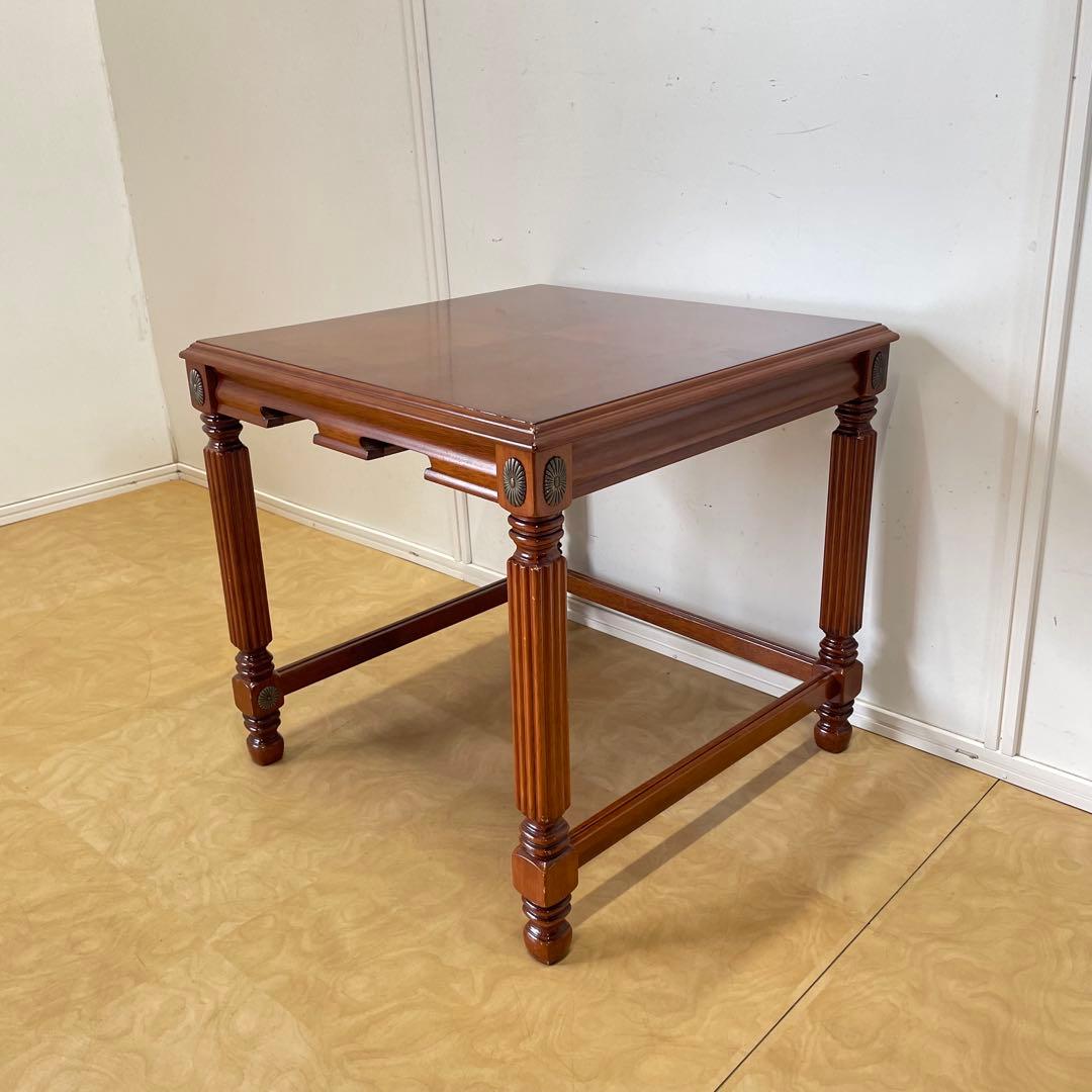 英国スタイル サイドテーブル コンソール 台 デスク 机 テーブル アンティーク