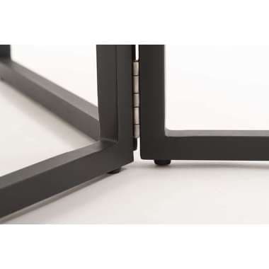 メーカー直送】東谷 GDT-10MB フォールディングラウンドテーブル ブラウン