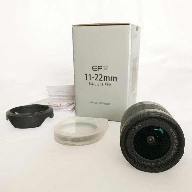 Canon EF-M 11-22mm F4-5.6 IS STM 美品 おまけ付