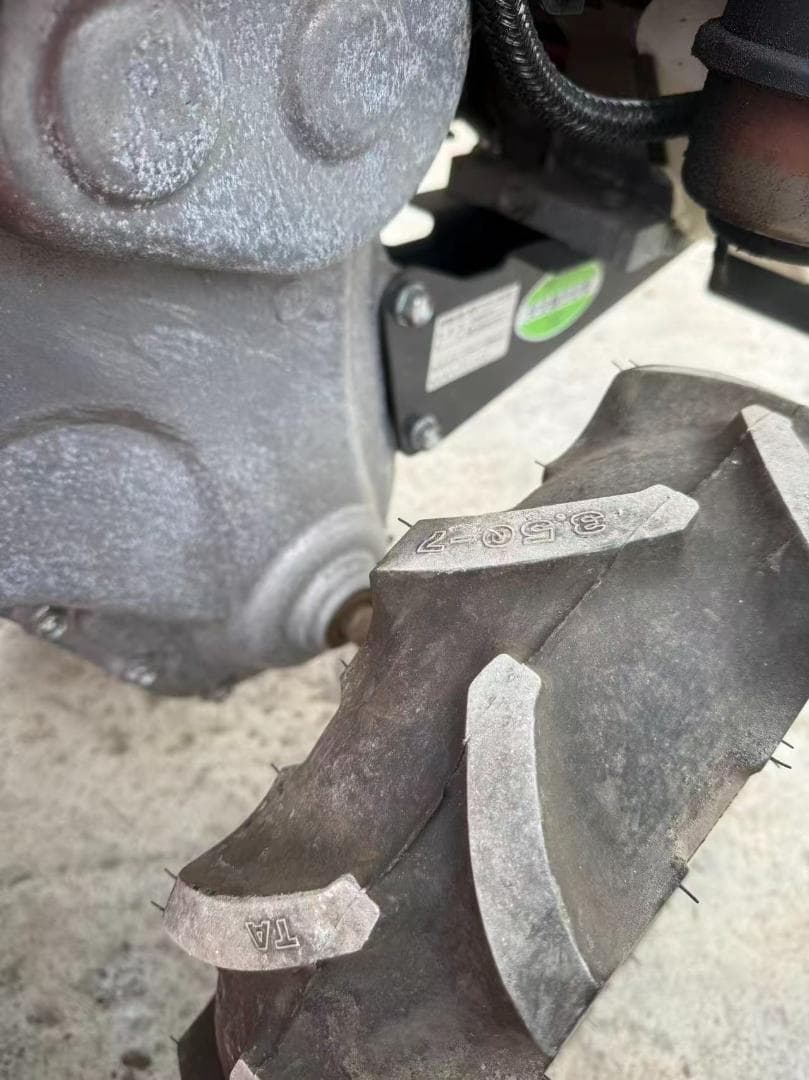 【福岡県みやま市】三菱 管理機 MMR600ガソリン 6.3馬力 約600ｍｍ