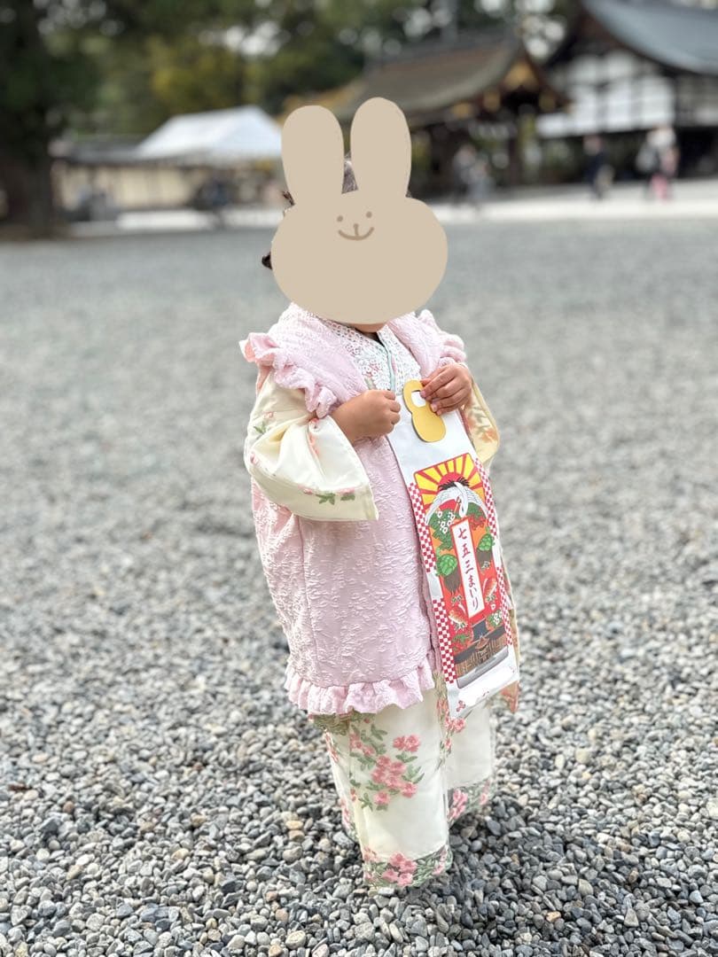 七五三　3歳　女の子