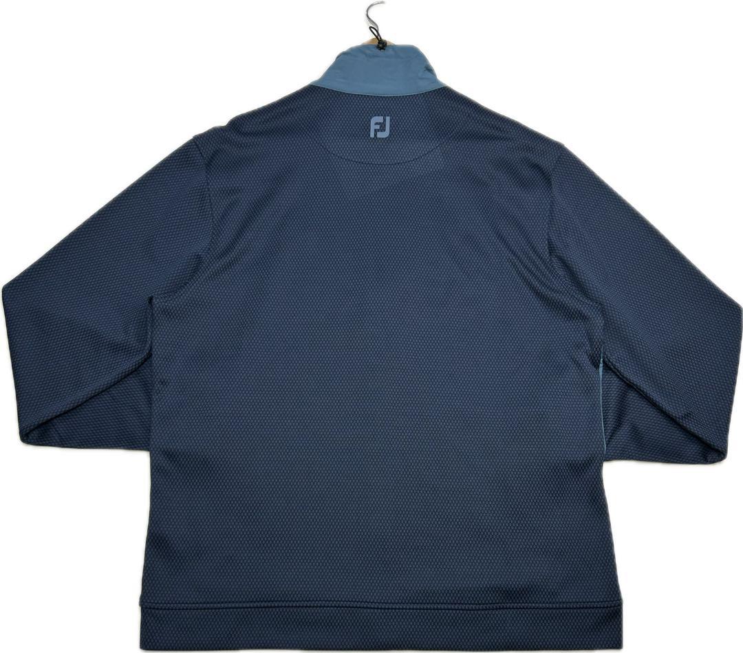 【FJ フットジョイ　ハイブリッド　サーモジャケット　ブルー　L】