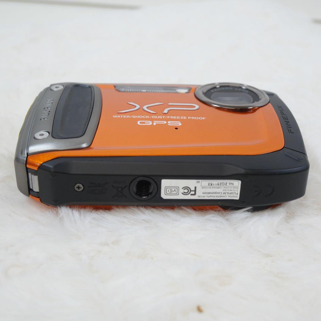 Fujifilm XP150 GPS 防水耐衝撃 デジタルカメラ