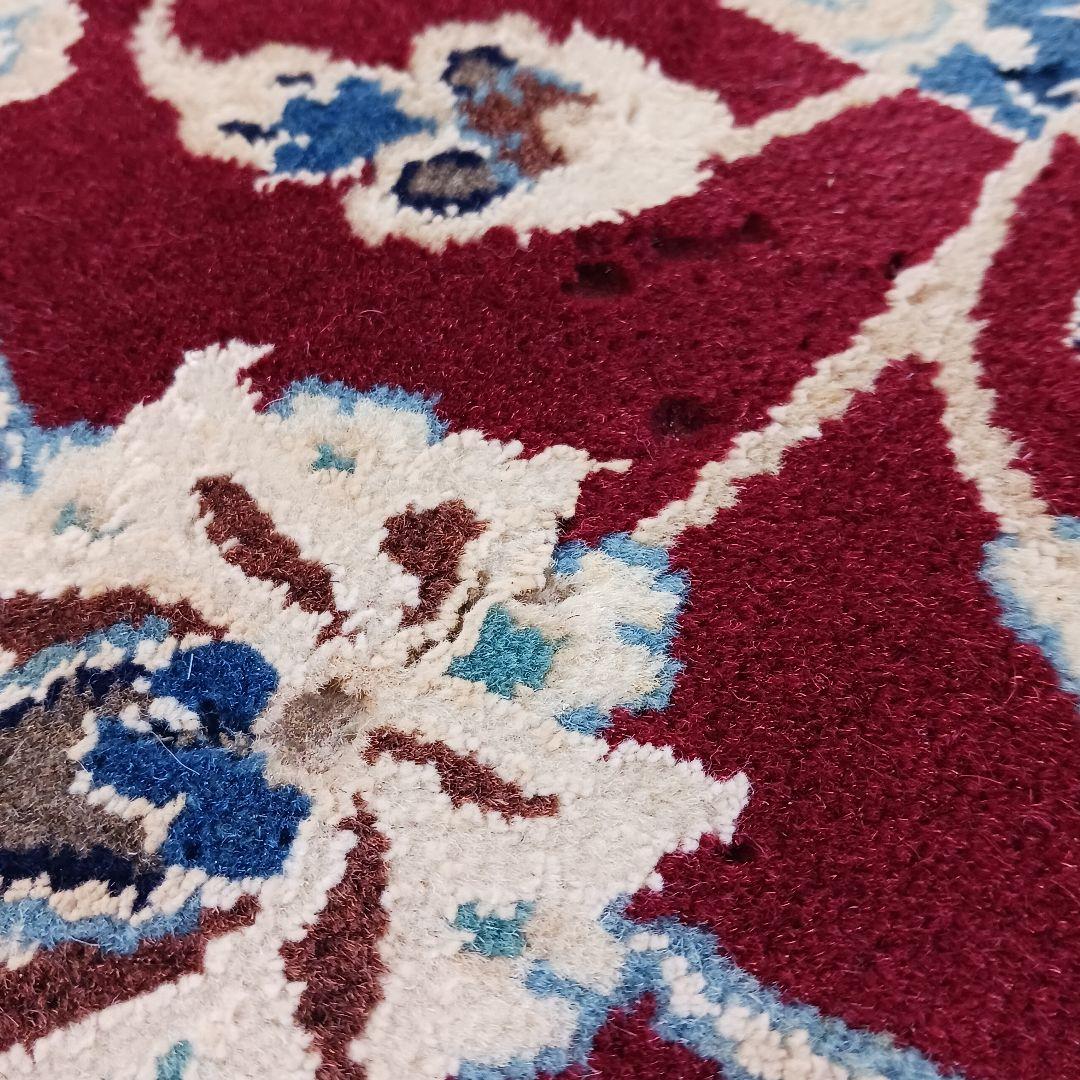 GHR Y2667 高級ペルシャ絨毯 ナイン産 ウール 大判