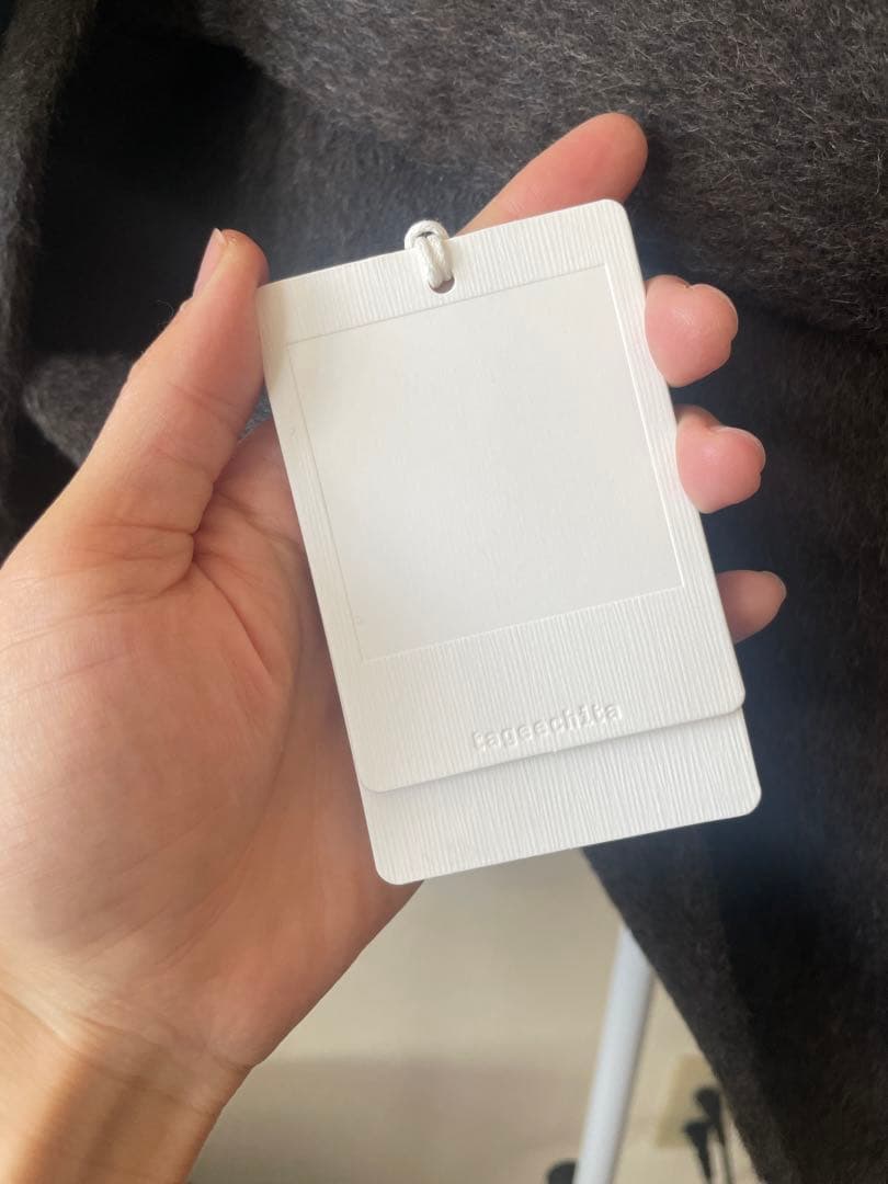 【新品】TAGEECHITA JAPAN フェザーウールミドルコート