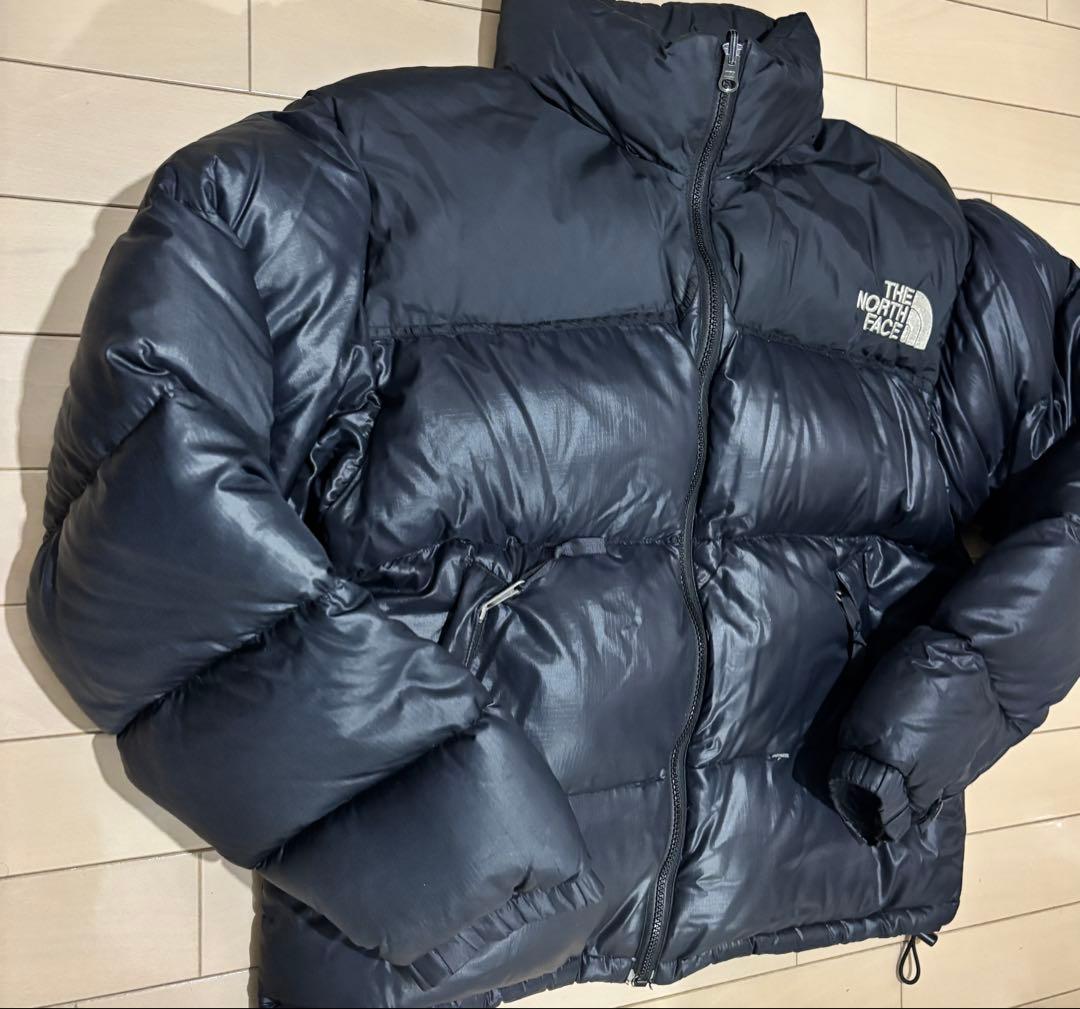90s The North Face ダウンジャケット ヌプシ ノースフェイス黒