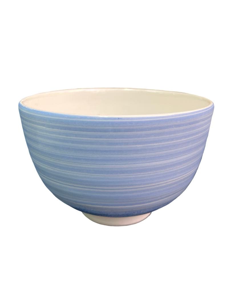 茶碗　白釉　白梅　抹茶茶碗　抹茶碗　山岡善高　茶道具