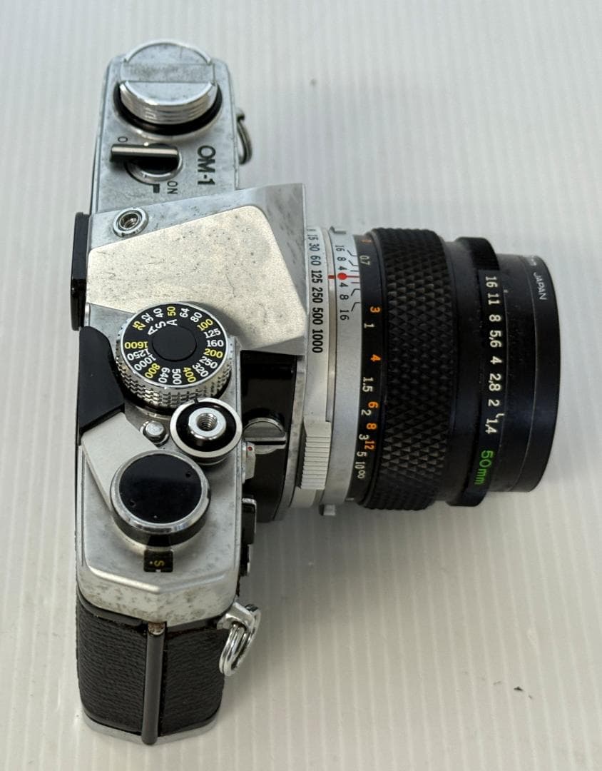オリンパス OM-1+標準レンズG.ZUIKO Auto-S F1.4 50mm